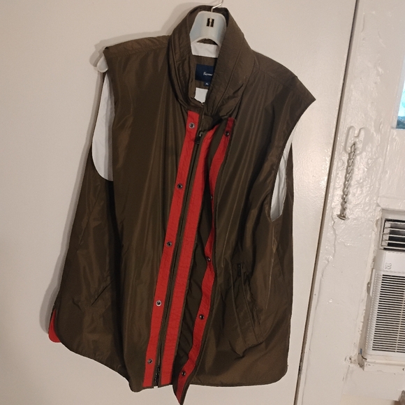 Faconnable Vest Size Large Mens   Hooded - Picture 1 of 13